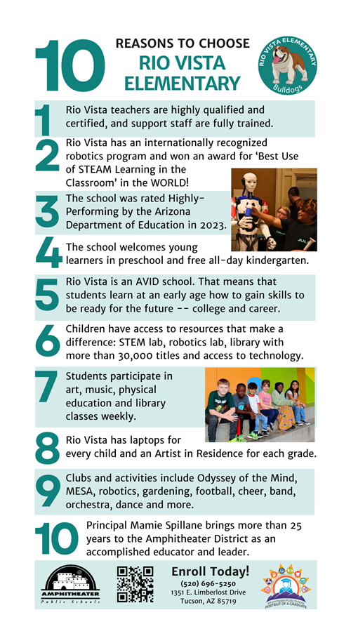 10 reason to choose Rio Vista